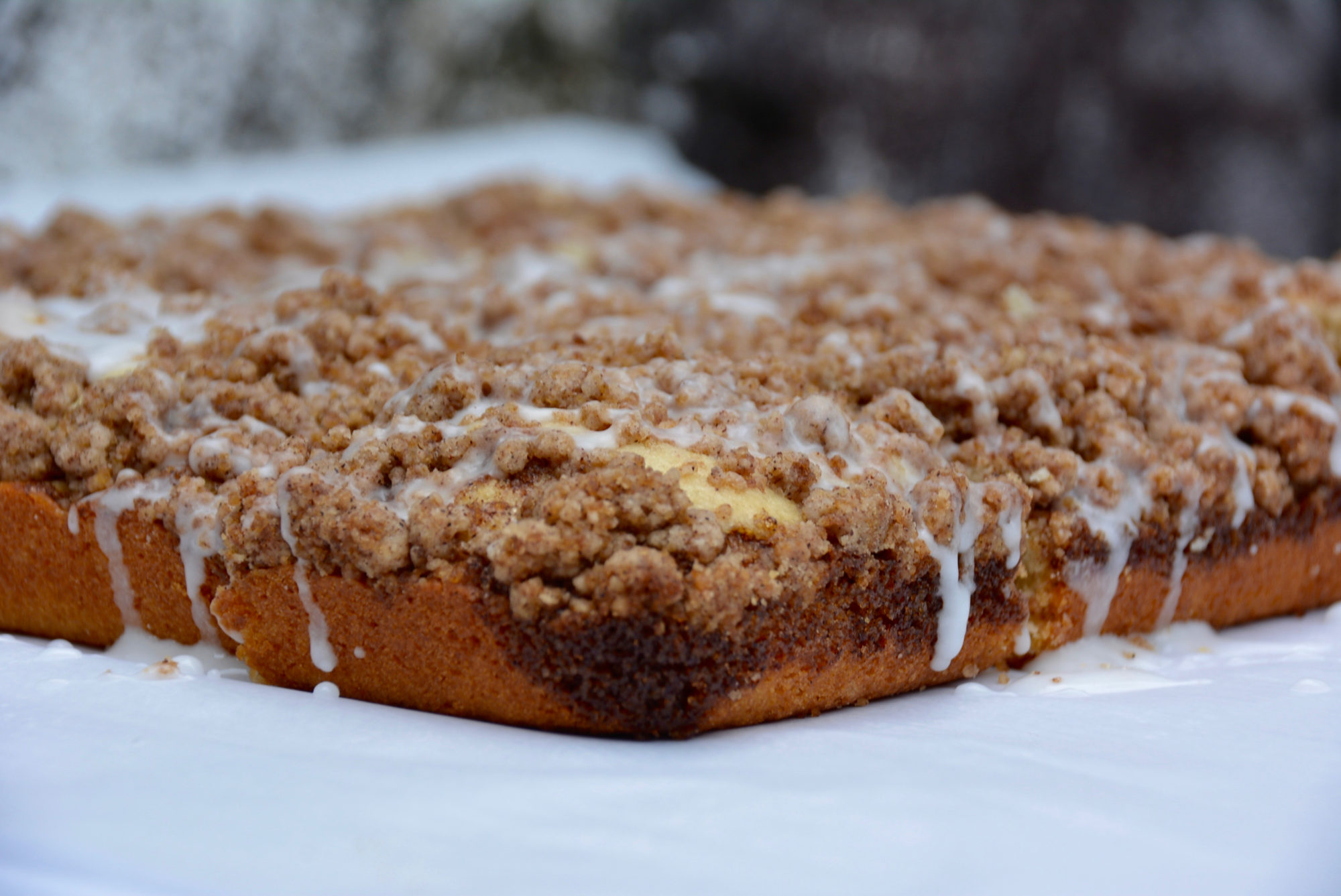 easy coffee cake recipe with glaze