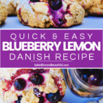 Blueberry Lemon Danish Recipe