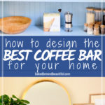 Coffee Bar Design Blue Pin