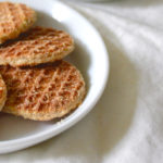 stroopwaffles on a plate