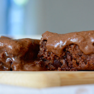 Small Batch Gluten-Free Brownies With Coffee-Infused Frosting