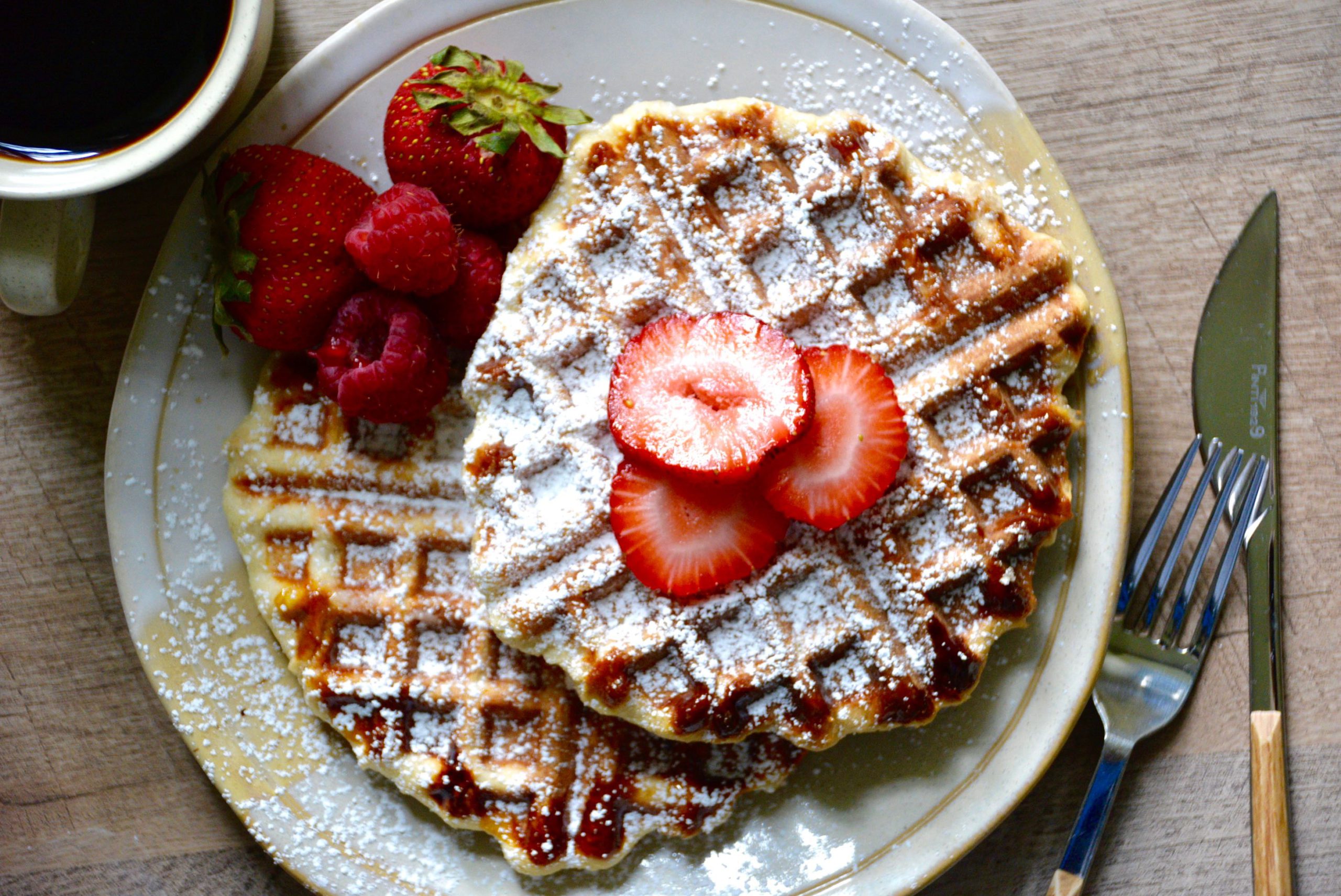 Liege Belgian Waffle Recipe Baked, Brewed, Beautiful